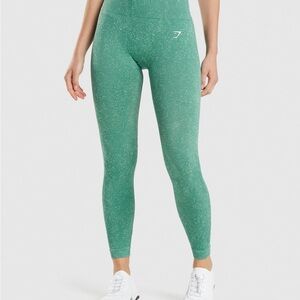 Gymshark adapt fleck green Whitney leggings size small